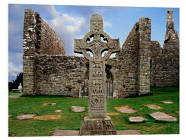 PVC-tavla Clonmacnoise in Ireland