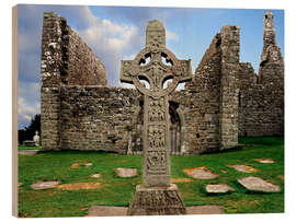 Puutaulu Clonmacnoise in Ireland