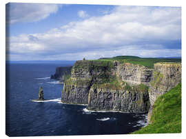 Lærredsbillede  Cliffs of Moher - The Irish Image Collection