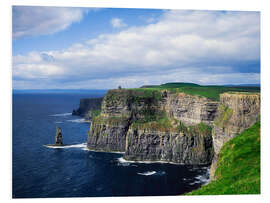 Foam board print Cliffs of Moher