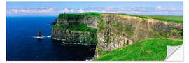 Selvklebende plakat Cliffs of Moher