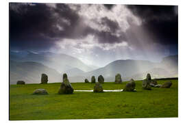 Aluminium print Castlerigg Stone Circle in England