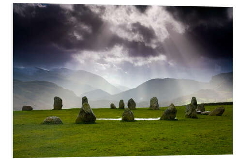 PVC print Castlerigg Stone Circle in England