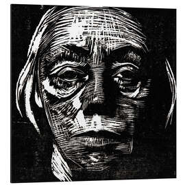 Magnettafel Selbstbildnis von vorn, 1923