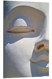 Magnettafel Weißer Buddha