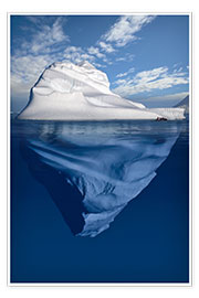 Poster Iceberg dans l'Arctique canadien - Richard Wear