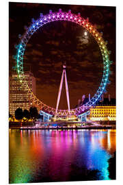 Foam board print London Eye