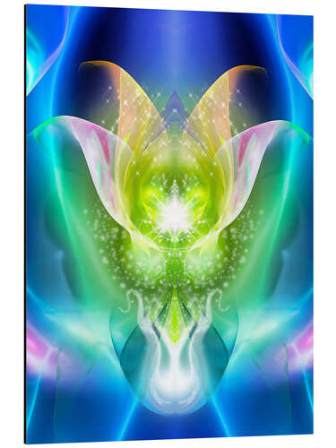 Aluminium print DragonPower-Energy - HEALING