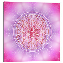 Gallery print Flower of life - unconditional love