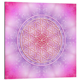 Magnettafel Blume des Lebens – Bedingungslose Liebe