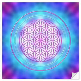 Wall sticker Flower of Life - Intuition