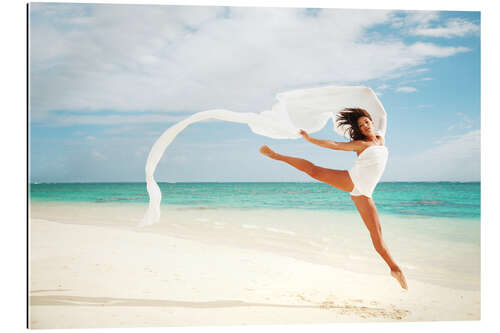 Gallery print Beautiful dancer in jump