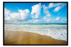 Gerahmter Kunstdruck Insel Maui