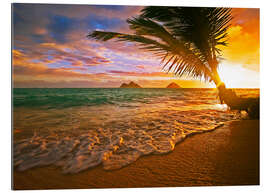 Gallery print Lanikai Beach at sunrise