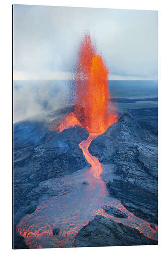 Galleritryck Lava fountain