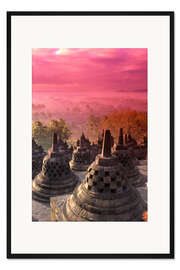 Gerahmter Kunstdruck Java in Indonesien