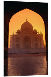 Foam board print Taj Mahal