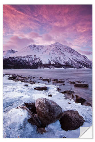 Wall sticker Kathleen Lake at sunrise