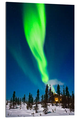 Gallery print Aurora in Alaska