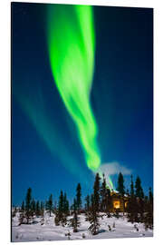 Magnettafel Aurora in Alaska 