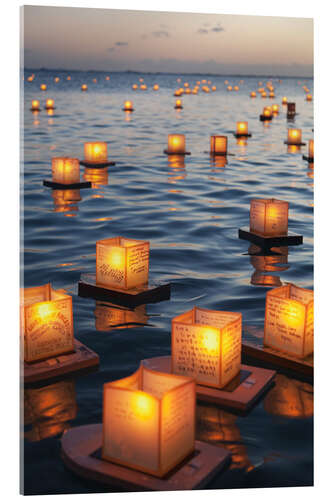 Acrylglas print Lantern sea