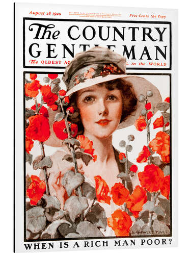 Aluminium print Cover of Country Gentleman