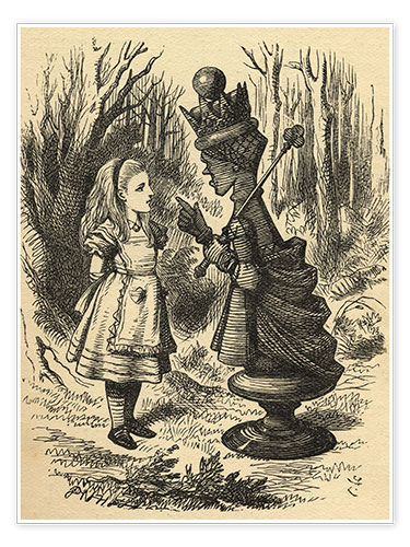 Poster Alice et la Reine Rouge
