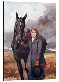 Magnettafel Sie entschied sich für ihr Pferd