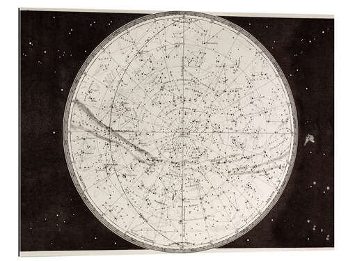 Galleritryck Map Of The Northern Heavens