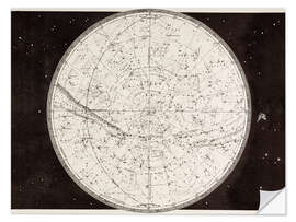 Sisustustarra Map Of The Northern Heavens