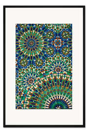 Gerahmter Kunstdruck Casablanca, Marokko