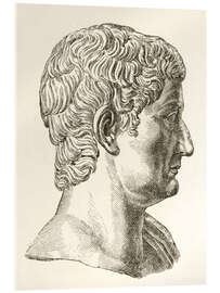 Akryylilasitaulu Tiberius Caesar Augustus 