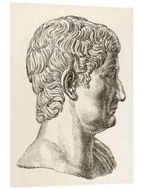 Hartschaumbild Tiberius Caesar Augustus