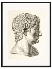 Gerahmter Kunstdruck Tiberius Caesar Augustus
