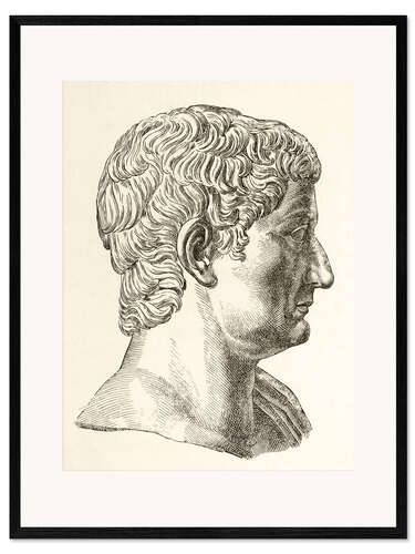 Framed art print Tiberius Caesar Augustus 