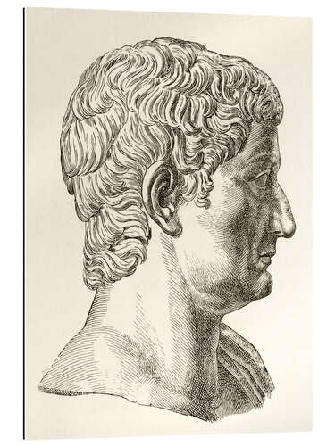 Stampa su plexi-alluminio Tiberius Caesar Augustus 