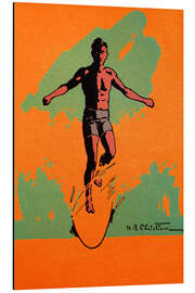 Magnettafel Der Surfer 