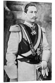 Alubild Kaiser Wilhelm II