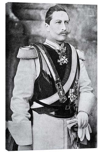 Leinwandbild Kaiser Wilhelm II