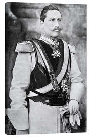 Canvas print Kaiser Wilhelm II