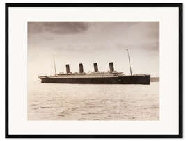Impresión de arte enmarcada RMS Titanic