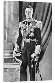 Aluminium print George VI