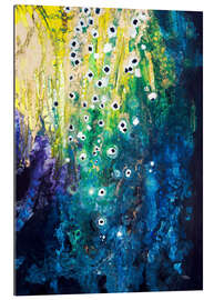 Gallery Print Blumen und Wasserfall nach Klimt