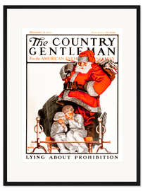 Gerahmter Kunstdruck Cover of Country (Weihnachtsmann)