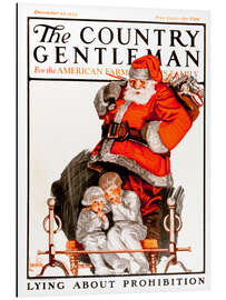 Magnettafel Cover of Country (Weihnachtsmann)