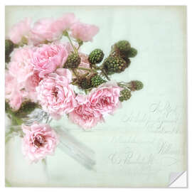 Wall sticker roses&amp;berries N°2