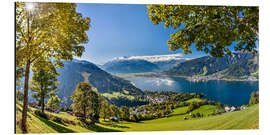 Aluminium print Zell am See Panorama (Salzburg, Austria)