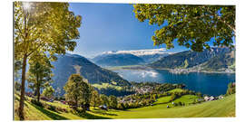 Quadro em plexi-alumínio Zell am See Panorama (Salzburg, Austria)