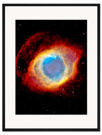 Gerahmter Kunstdruck Helix Nebula