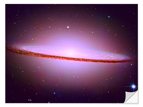 Vinilo para la pared El Sombrero Galaxy M104